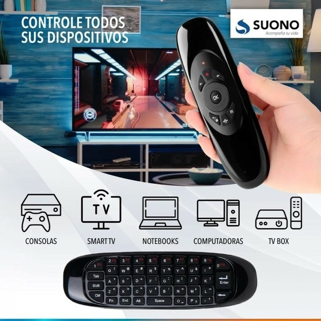Control con Teclado para Smart TV 🔥OFERTA DEL DIA : 30% OFF🔥