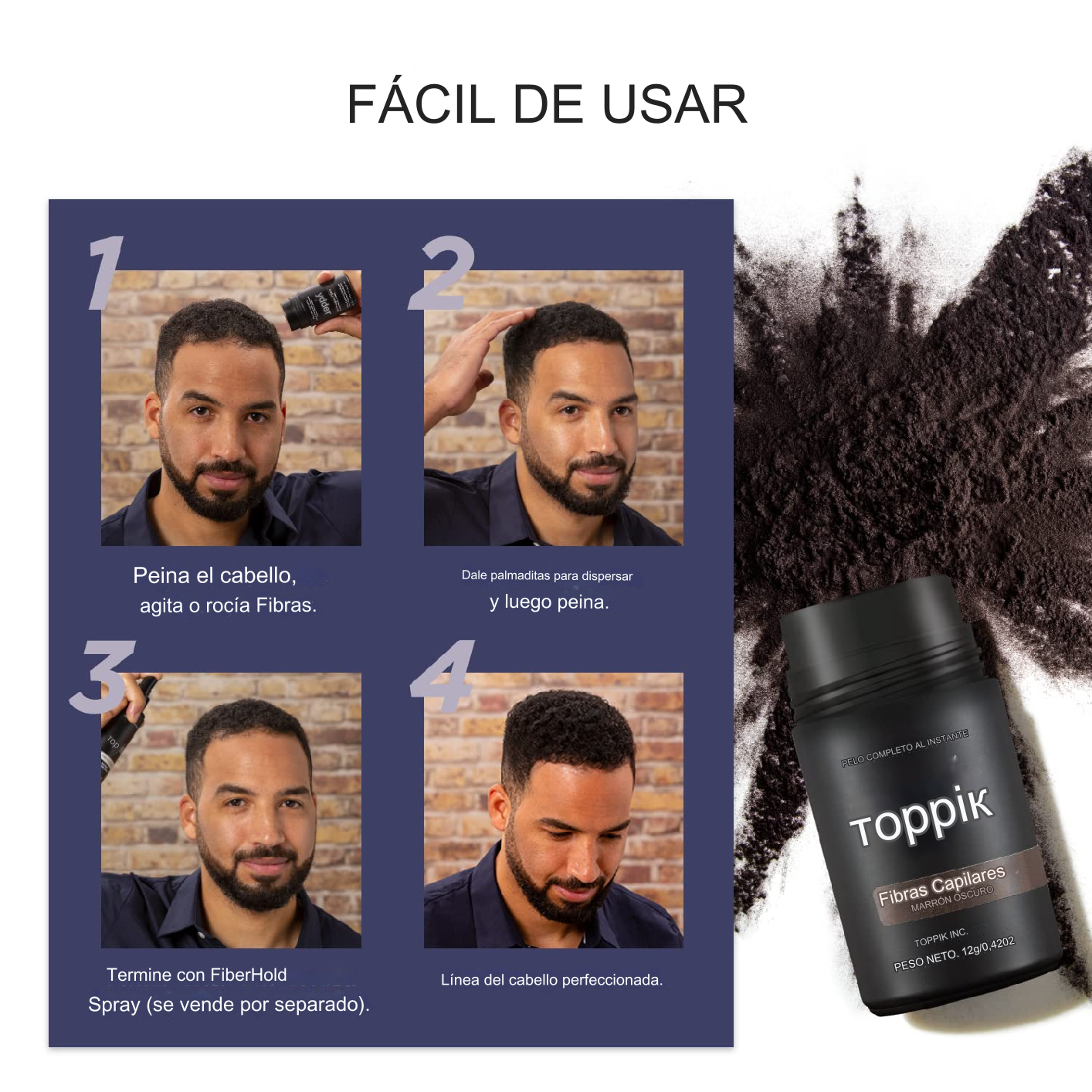 Toppik ® 💇♂️✨ Retoma tu confianza